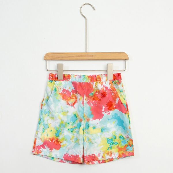 

Boys Tie Dye Swim Trunks, Multicolor