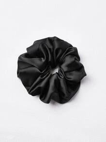 MOTF PREMIUM SOLID SCRUNCHIE CASUAL,SCHOOL - Black - View 4