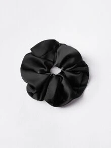 MOTF PREMIUM SOLID SCRUNCHIE CASUAL,SCHOOL - Black - View 7