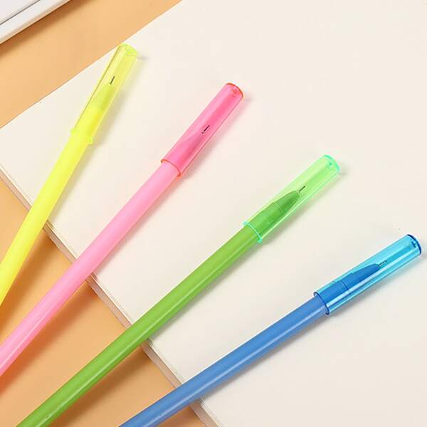 

4pcs Random Color Pencil Cap, Multicolor