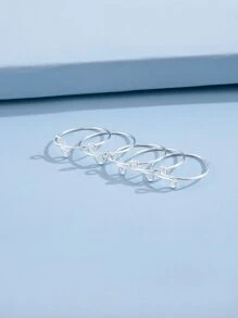 Anillos - Plateado - Ver 4