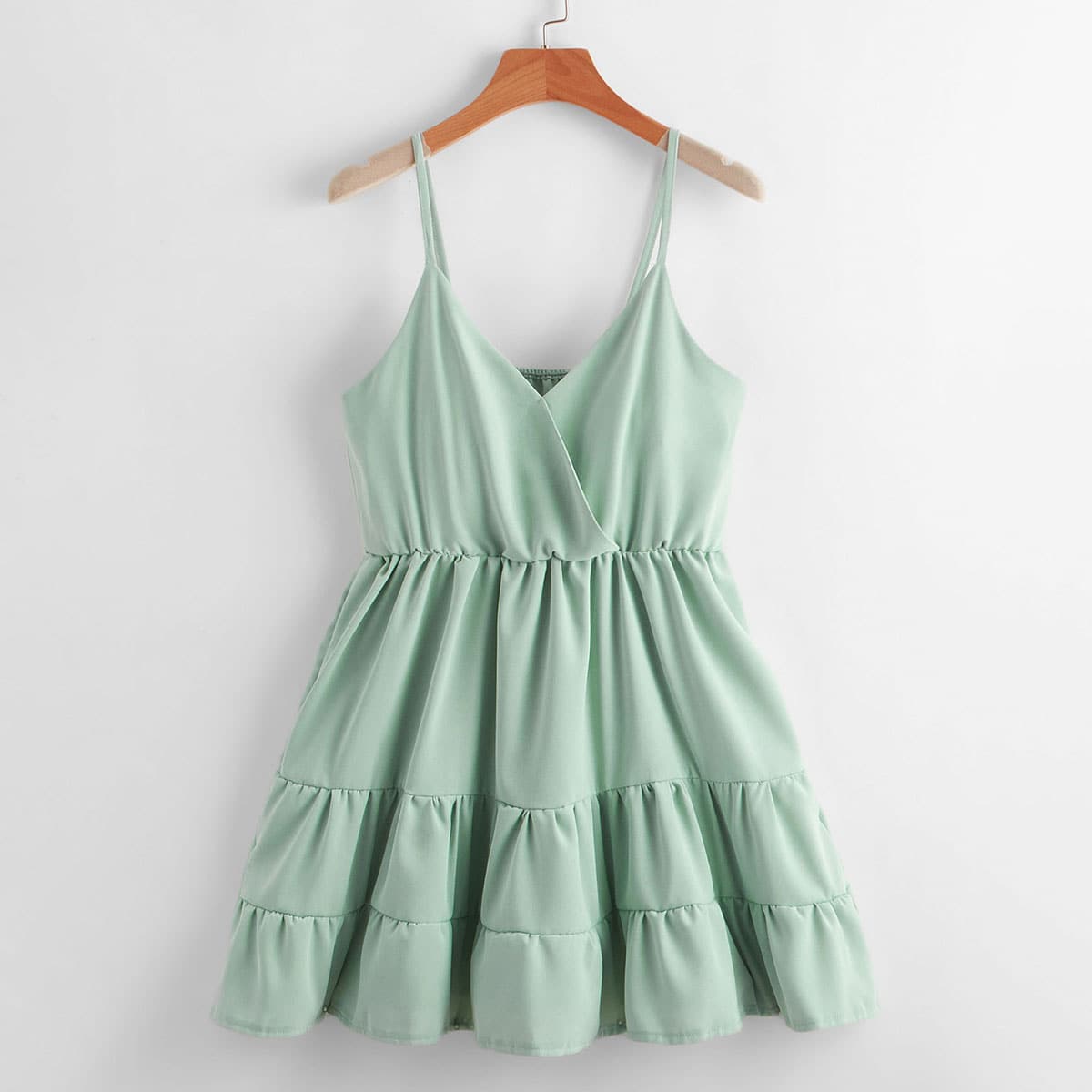 

Solid Cami Dress, Mint green