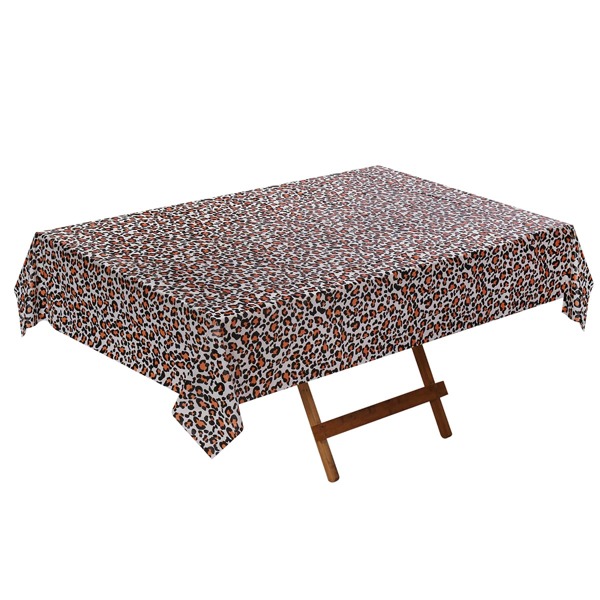 

Leopard Print Disposable Tablecloth, Multicolor