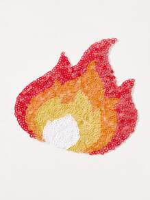 غطاء حلمات شعلى مترتر مقاس كبير 1 زوج - متعدد الألوان - مشاهدة 3