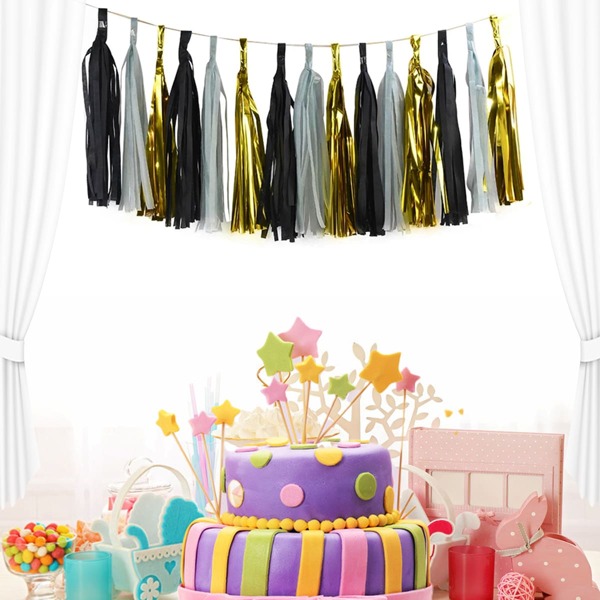

15pcs Party Decorative Tassel, Multicolor