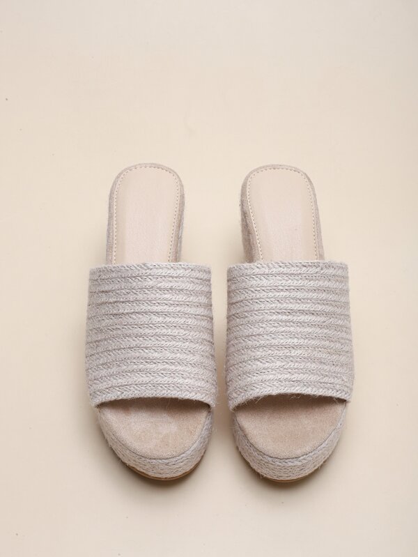 kordinan wedge espadrille mule