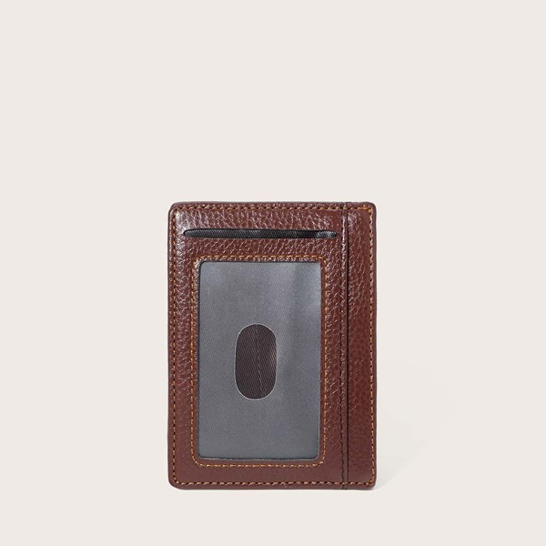 

Minimalist Card Holder, Brown