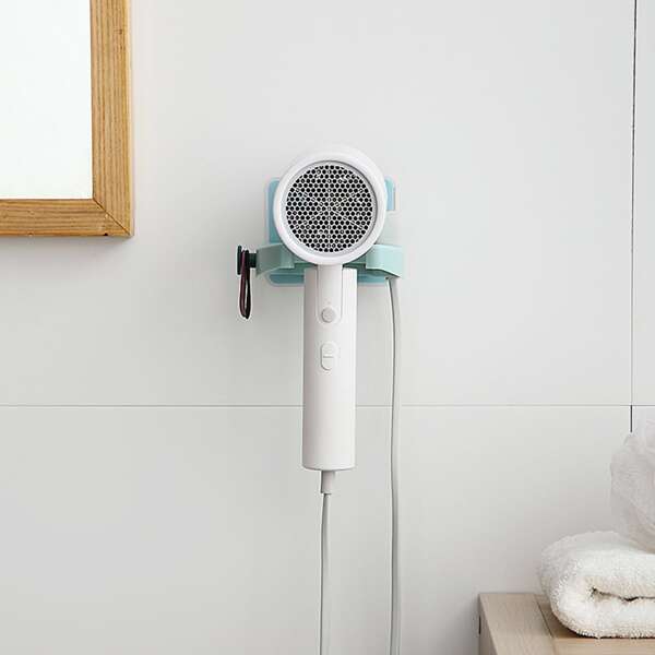 

1pc Hair Dryer Holder, Blue
