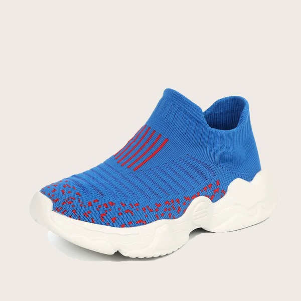 

Boys Slip-On Sock Sneakers, Blue