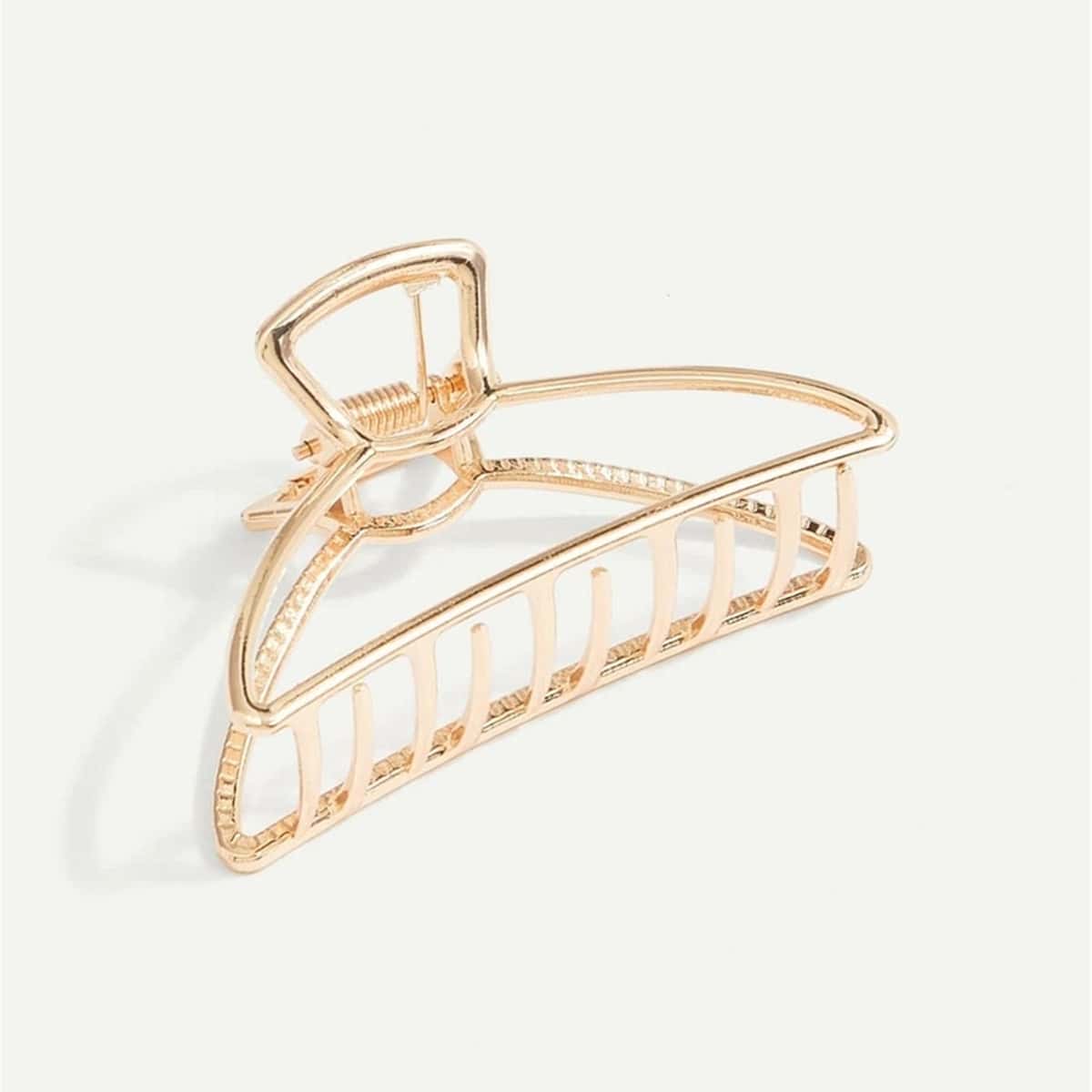 

Solid Hair Claw, Gold