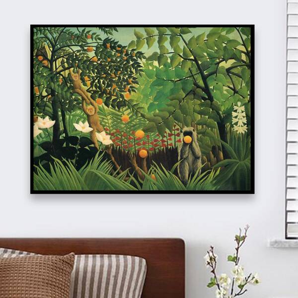 

Oil Painting Pattern Diamond Painting Without Frame, Multicolor