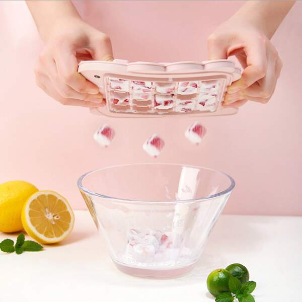 

1pc Dinosaur Design Ice Cube Mold, Pink