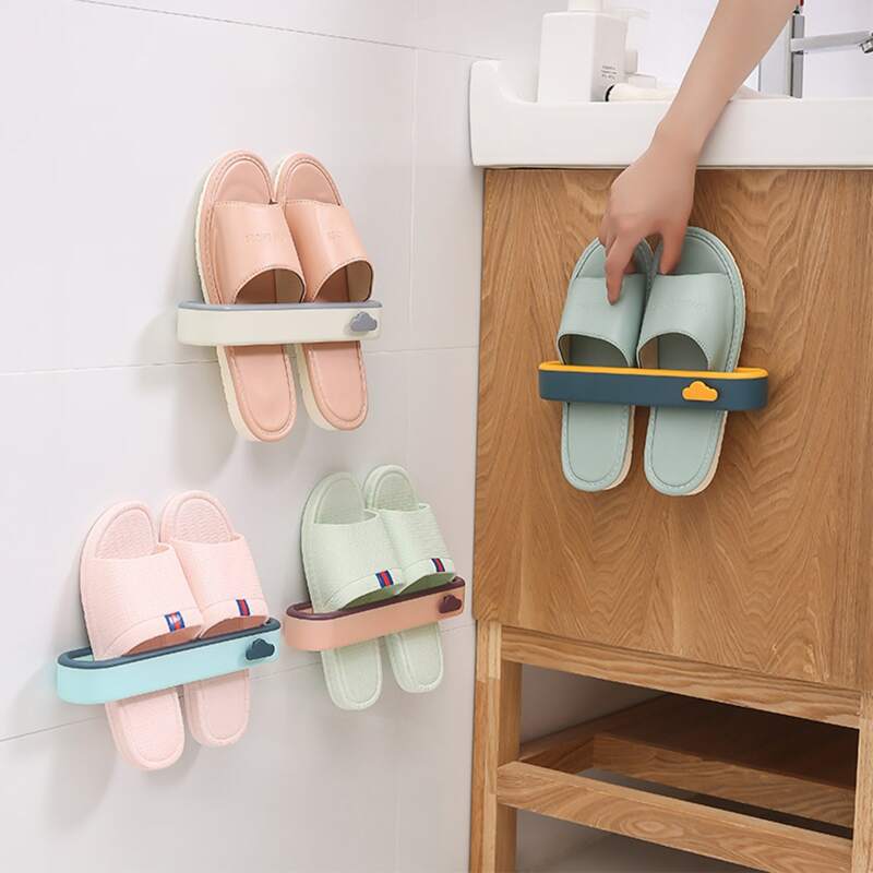 

1pc Random Cloud Wall Mounted Shoes Rack, Multicolor