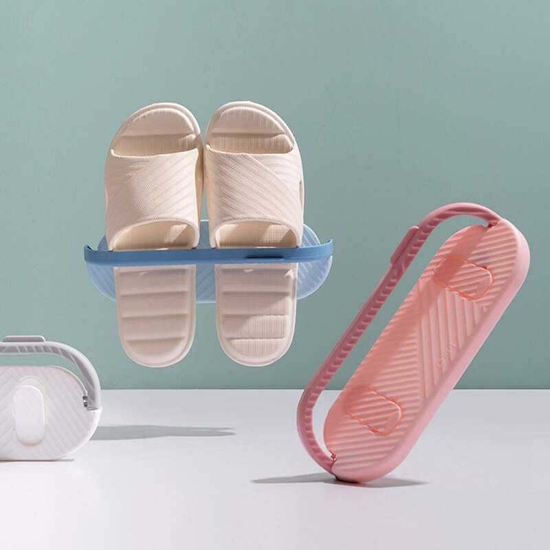 

1pc Random Wall Mounted Shoes Rack, Multicolor