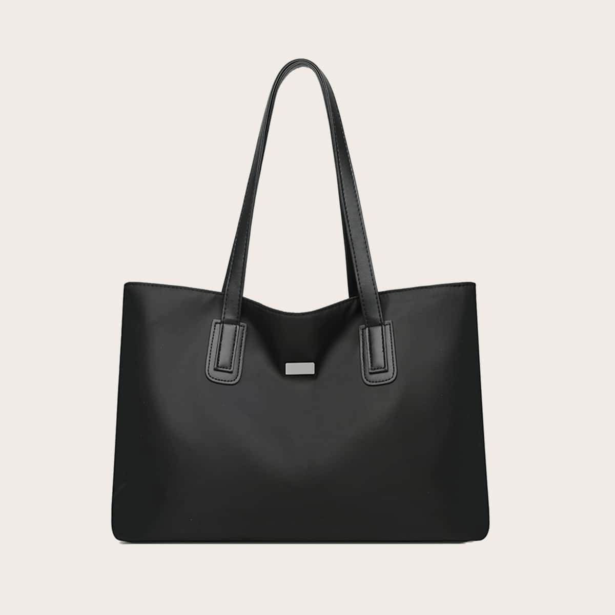 

Minimalist Tote Bag, Black