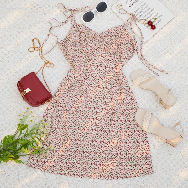 

Ditsy Floral Cami Dress, Multicolor