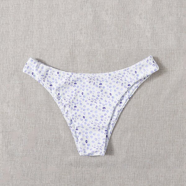 

Allover Print Bikini Panty, Purple