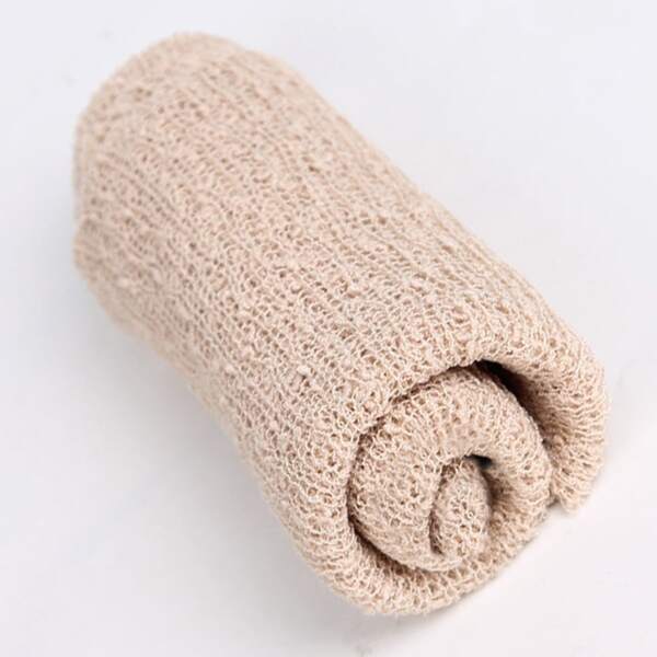 

Newborn Unisex Solid Blanket Photography Prop, Beige