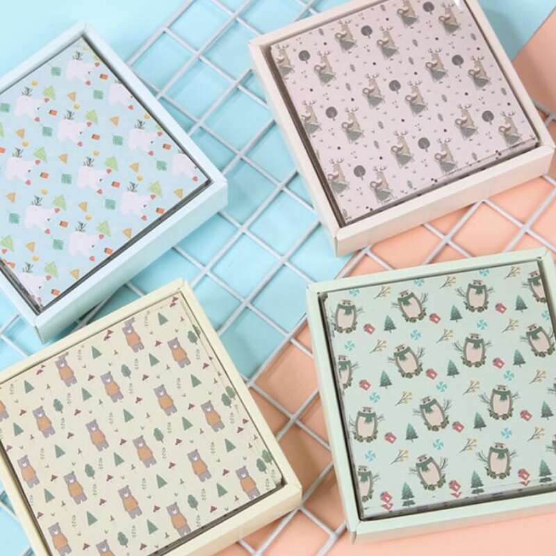 

80pcs Cartoon Graphic Random Origami Paper, Multicolor