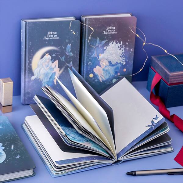 

1pc Cartoon Graphic Random Notebook, Multicolor