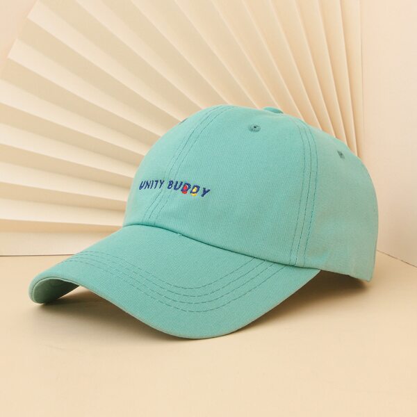 

Men Letter Embroidered Baseball Cap, Green