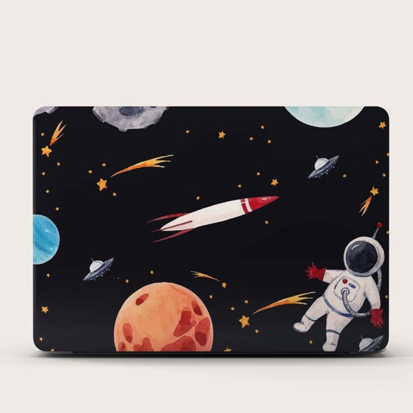 

1sheet Cartoon Space 15 Inch Laptop Sticker, Multicolor