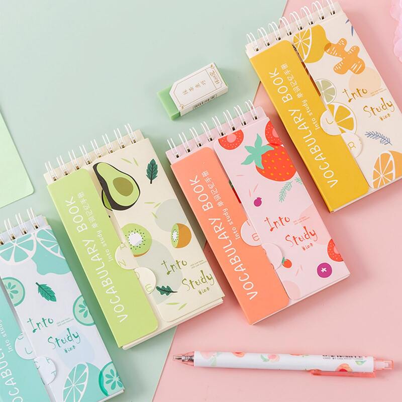 

1pc Random Fruit Spiral Notebook, Multicolor