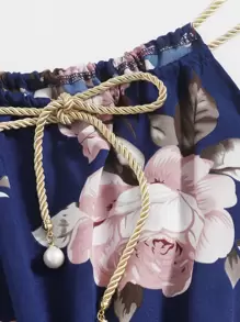 Mono corto de flores - Multicolor - Ver 3