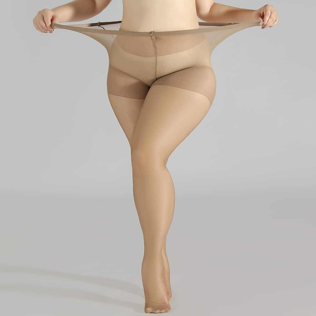 

20D Plus Tights, Apricot