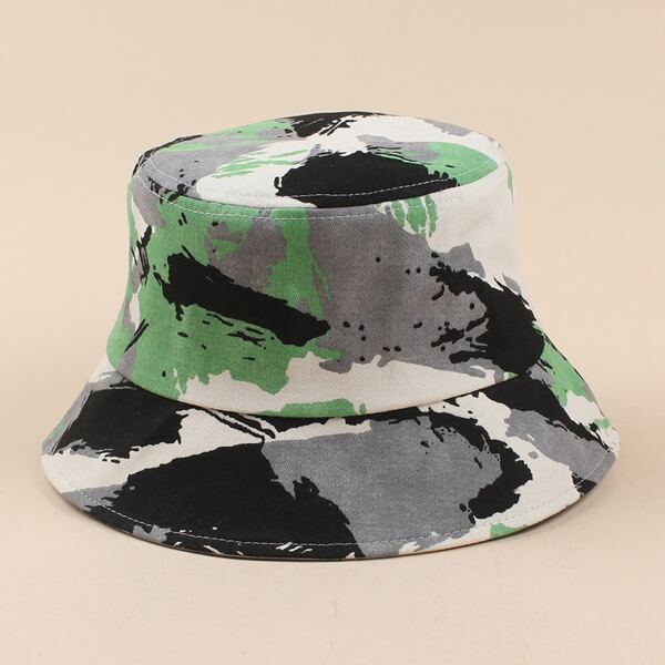 

Color Block Bucket Hat, Multicolor