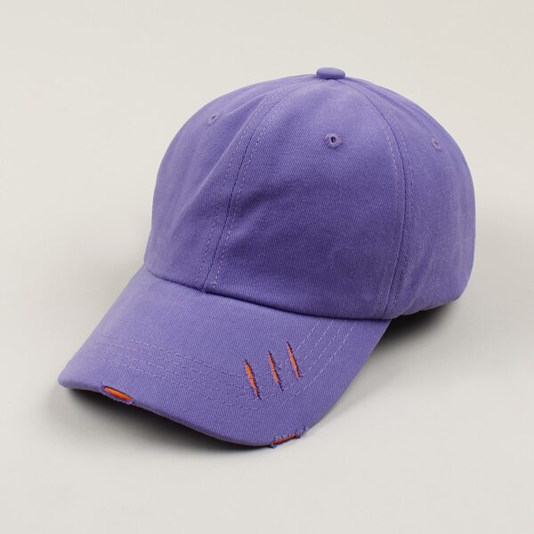 

Minimalist Baseball Cap, Purple