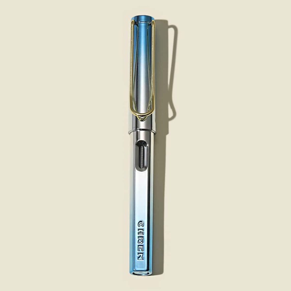 

1pc Plastic Pen Without Ink, Blue