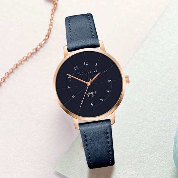 

Round Pointer Quartz Watch