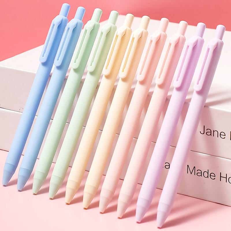 

2pcs Random Solid Gel Pen, Multicolor