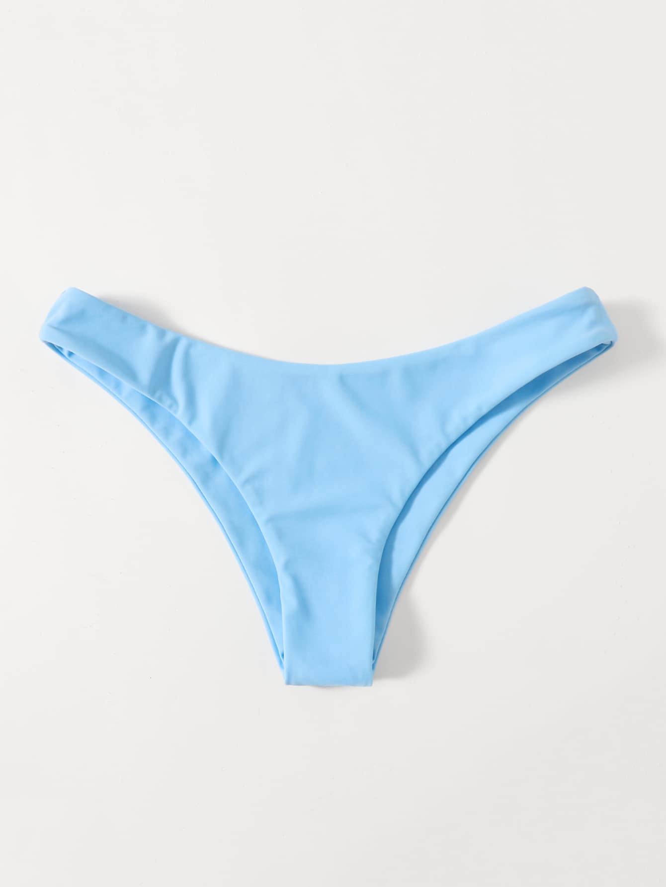 High Cut Bikini Panty - Blue - View 1