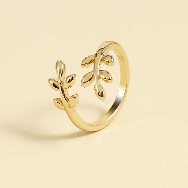 

Branch Design Ring, Gold
