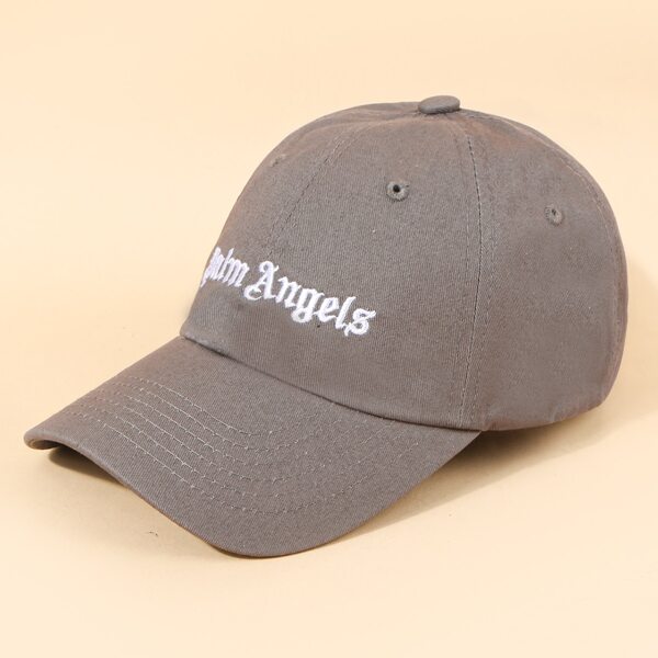 

Men Letter Embroidery Baseball Cap, Grey
