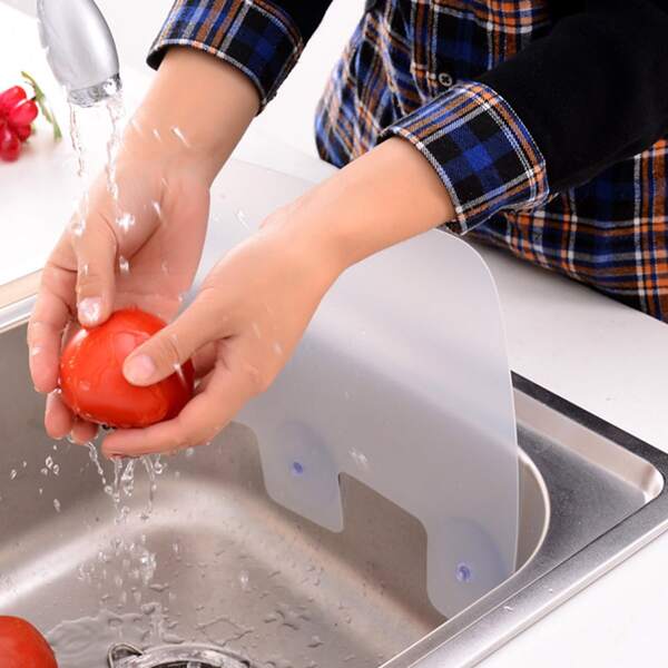 

1pc Clear Splash-proof Baffle
