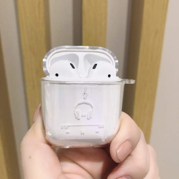 

Music Player Clear Case For Airpods