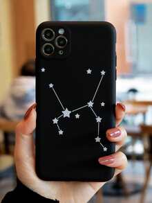 Sagittarius Phone Case - Black and White - View 1