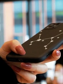 Sagittarius Phone Case - Black and White - View 5
