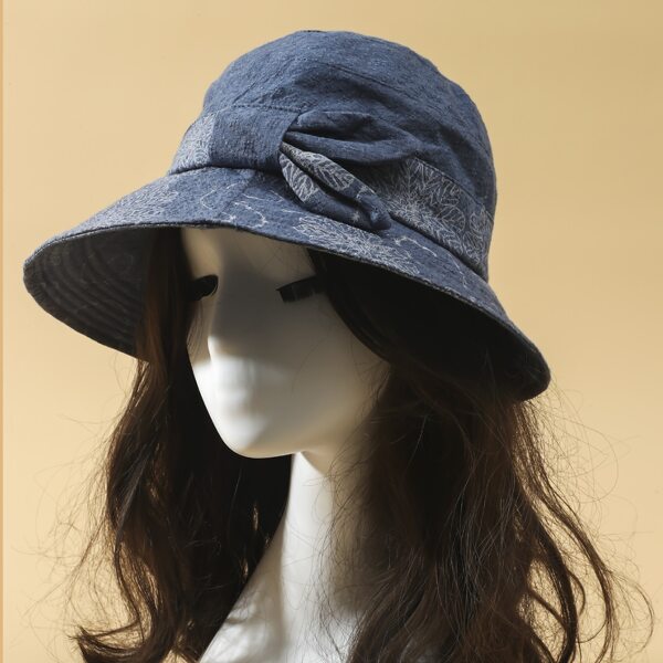 

Graphic Bucket Hat, Blue