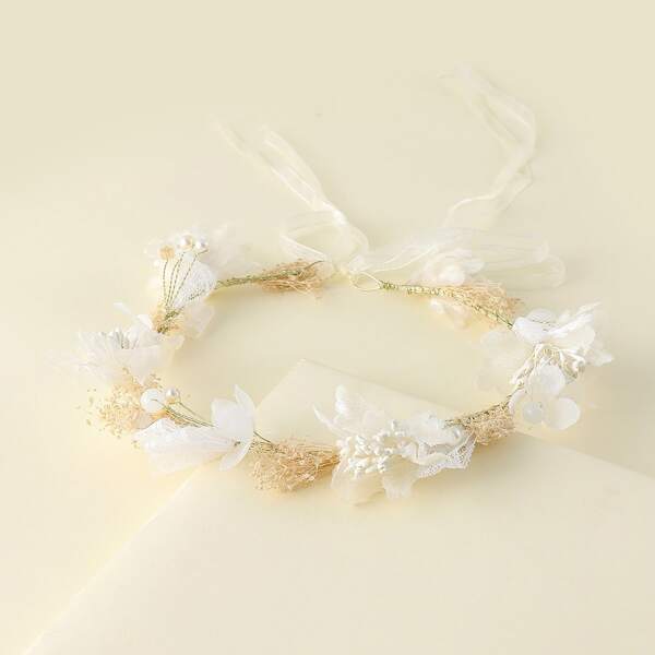 

Faux Pearl Decor Hair Band, Multicolor