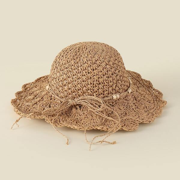 

Plain Straw Hat, Khaki