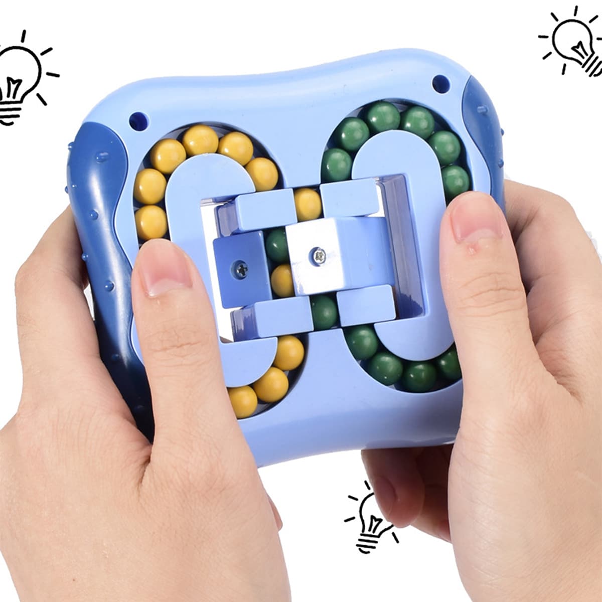 

1pc Random Intelligence Fingertip Rubik's Cube, Multicolor