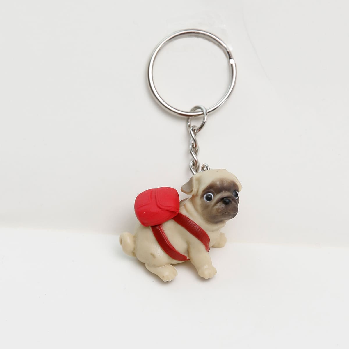 

Cartoon Dog Keychain, Multicolor