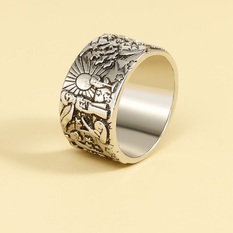 

1pcs Vintage Ring, Antique silver
