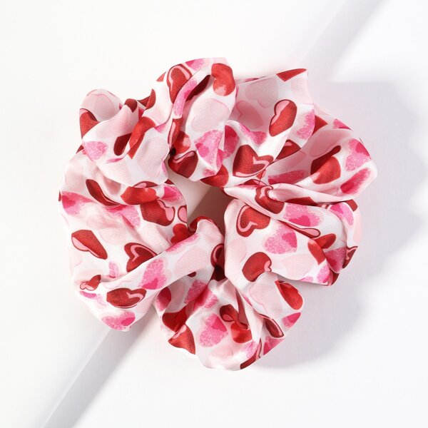 

Heart Print Hair Tie, Multicolor