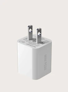 20WType-C充電器頭 - 白色 - 查看 3