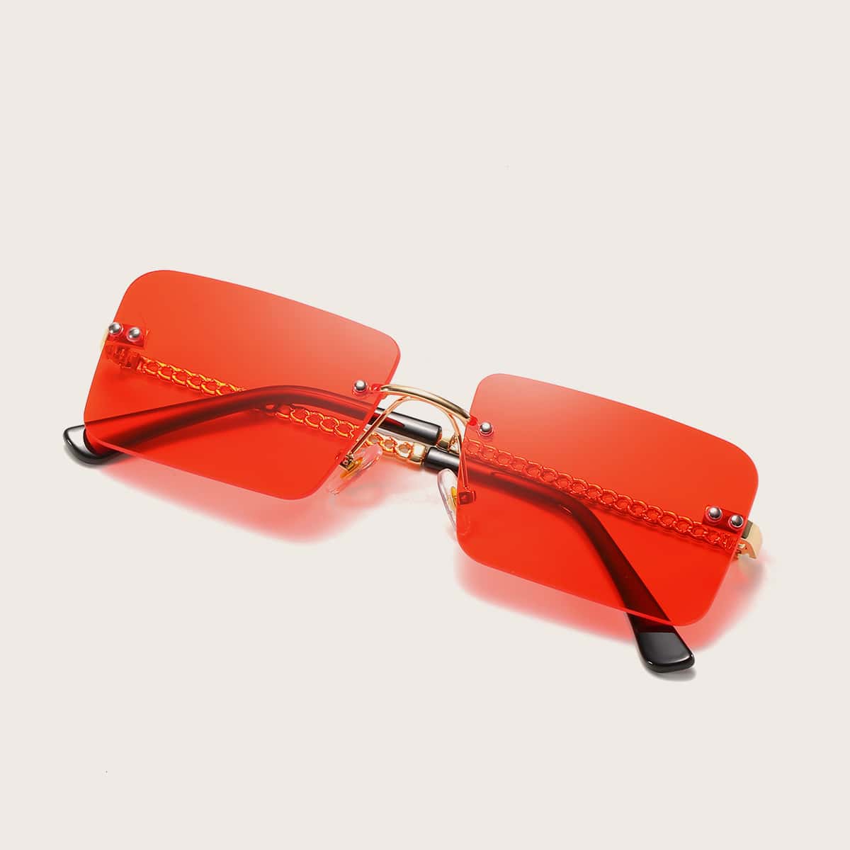 

Square Rimless Sunglasses